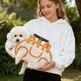 thumbnail image 3 of Hands Yorkie Shoulder Small Sling Backpack for Outdoor Use with Front Purse Vest Harness Foldable Medium Slings Hand Carry Support Backcat Puppy, 3 of 6
