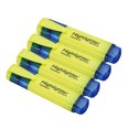 thumbnail image 1 of Unique Bargains Highlighters with Broad Tip, Yellow, 4 Count, 4 Pack, 1 of 6