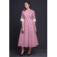 thumbnail image 4 of Bimba Robe Chemise Décontractée pour Femmes Imprimée Mi-Mollet Robe de Soirée-TTG, 4 of 5