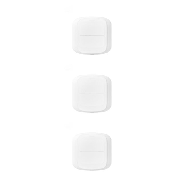 Thinsony 1/2/3/5 Tuya Zigbee Smart Switch Wireless Control At Fingertips Switch Push Button Scene Switch Push Smart Controller Automation zigbee 3PCS