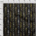 thumbnail image 3 of oneOone Cotton Poplin Yellow Fabric Abstracts Sewing Craft Projects Fabric Prints By Yard 42 Inch Wide, 3 of 4