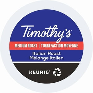 Timothy's Italian Pods K-Cup Roast Keurig 96 Nombre