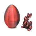 thumbnail image 1 of Luiuiu Easter 3D Printing Mystery Rabbit Egg Toy, Rabbit Eggs with Rabbit Inside, Rabbit Egg Fidget Toy, Mystery Rabbit Egg, 3D Printed Rabbit Egg, Stocking Easter Basket Stuffers (B), 1 of 9