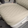 thumbnail image 4 of For Toyota Sienna 2011-2020 FH Group Neoprene Waterproof Custom Fit Car Seat Covers - 2nd Row Solid Beige, 4 of 7