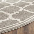 thumbnail image 4 of Safavieh Amherst Collection AMT415R Dark Grey and Beige Indoor,  Outdoor Round Area Rug (7' Diameter), 4 of 4