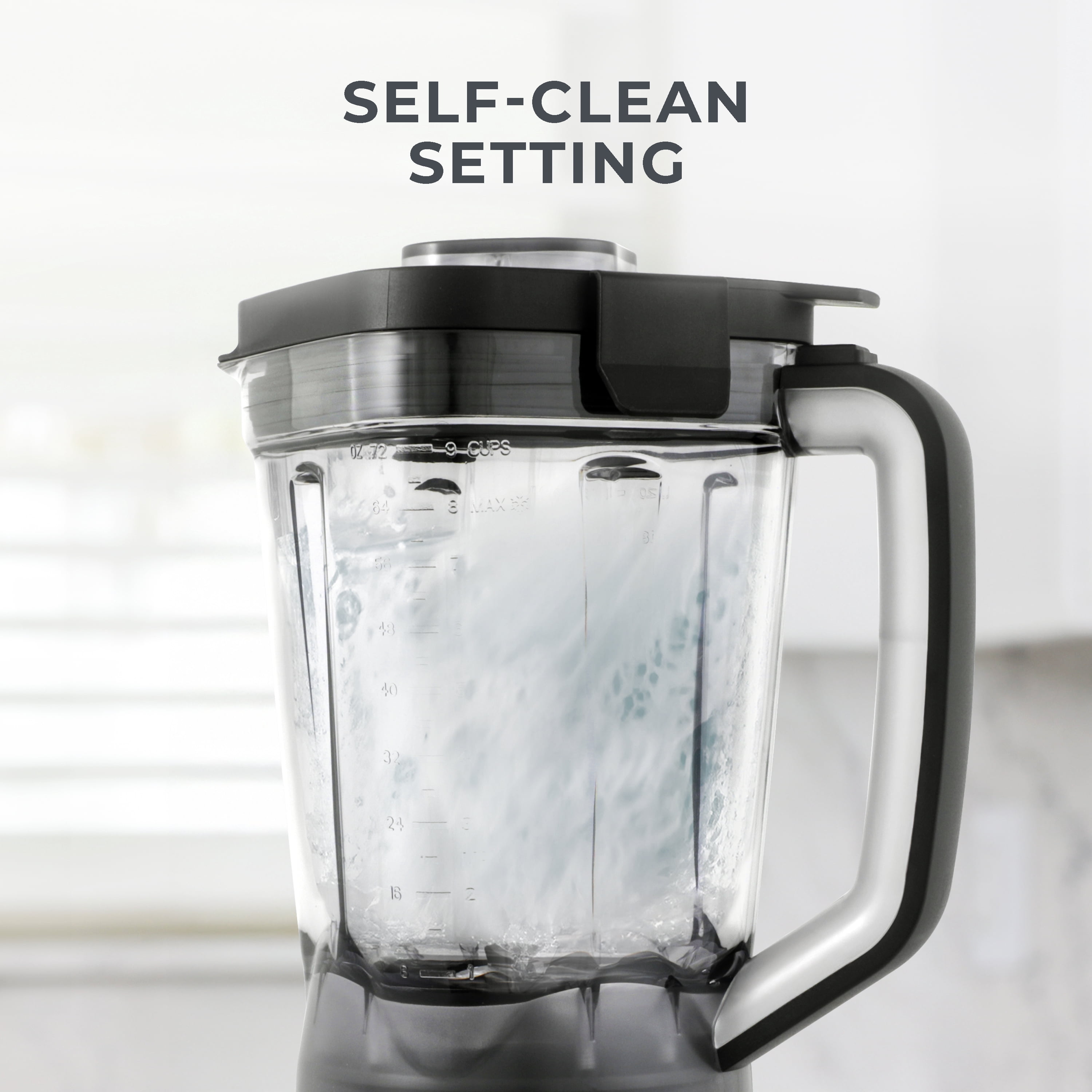 Kalorik 1800 Watt High-Performance Programmable Blender, Designer Series in Black/Silver (BLKA18BS43CA)