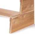 thumbnail image 5 of All Things Cedar HT34 Spa Western en Cèdre Rouge à 2 Niveaux avec Marches, 5 of 5
