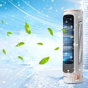 Portable Air Conditioner 2026 Upgrade Windowless Mini AC Unit, 3 Speeds Air Cooler with Cool Air Spray, Rechargeable USB Fan for Travel, Quiet Portable Cooling Fan, Personal Fan with Handle(White)
