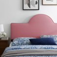 thumbnail image 4 of Modway Dawn Full/Queen Modern Performance Velvet Headboard in Dusty Rose, 4 of 10