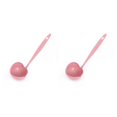 thumbnail image 2 of Maytalsory 2 in 1 Long Handle Soup Spoon Home Strainer Cooking Colander Kitchen Scoop Plastic ladle Tableware Kitchen Gadgets Free Shipping pink 1pcs 2Set, 2 of 6
