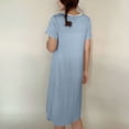 thumbnail image 4 of LOVZFMLL Robes pour Femmes Robe T-Shirt Maxi à Manches Courtes Nuisette Super Douce et Confortable Pyjama Chemises de Nuit Tenue de Détente Décontractée Vêtements de Nuit, 4 of 7