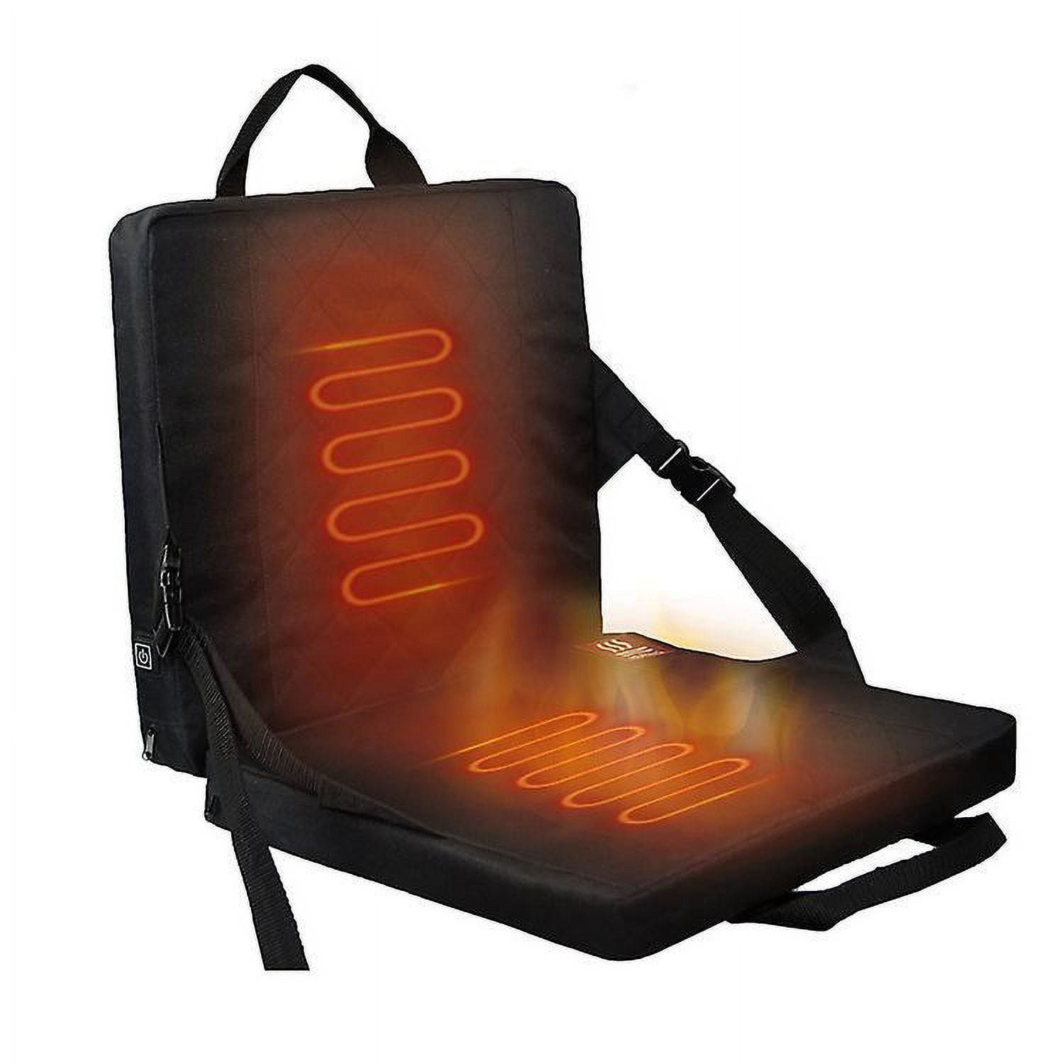 Garosa Coussin chauffant pour chaise Épaississement Chauffé Voiture Unique Siège Coussin Chaise
