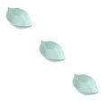 thumbnail image 3 of Langgg Leaf Shape Seasoning Dishes Table Sauce Container Kitchen Cutlery Snack Plate 7*11cm green 3Set, 3 of 6
