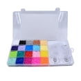 thumbnail image 1 of 2.6mm Puzzles Toys Handmade Craft Birthday Gift with Box Colorful Pixel Art Bead Beading Girls, 1 of 8