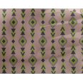 thumbnail image 4 of oneOone Georgette Viscose Fabric Diamond & Triangle Geometric Print Fabric BTY 42 Inch Wide, 4 of 4