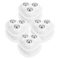 thumbnail image 2 of 8pcs Adhesive Bin Slider Stainless Steel Paste Universal Wheel Stick On Wheel Universal Wheel Self Adhesive Caster Wheel, 2 of 9