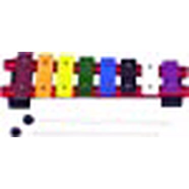 Basic Beat Glockenspiel Diatonique Coloré à 8 Notes