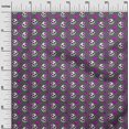 thumbnail image 2 of oneOone Cotton Poplin Purple Fabric Skull Sewing Craft Projects Fabric Prints By Yard 56 Inch Wide, 2 of 4