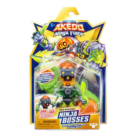 Akedo Ninja Bosses Boss Wrapsnap