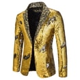 thumbnail image 1 of Birdeem Veste de Complet Décontractée pour Homme, Automne et Hiver, Mode, Personnalité, Paillettes, 1 of 1