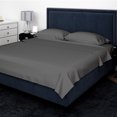 thumbnail image 1 of ViscoLogic Series Egyptian Comfort - Silky Smooth Lightweight Bedsheet Set - Brushed Micro - Deep Pocket - Grey (Full), 1 of 6