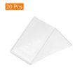 thumbnail image 3 of 20Pack Corner Protectors 30x67mm Plastic Right Angle Corner Guards Cushion, White, 3 of 6