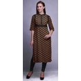 thumbnail image 2 of Bimba Kurta Imprimée Tunique Droite Hauts Femmes Tenue d'Été Kurti pour Dames, 2 of 5