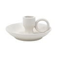 thumbnail image 1 of Mainstays White Ceramic Taper Candle Holder, 1 of 6