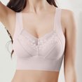 thumbnail image 2 of Timegard Plus Size Bras for Women No Underwire High Support Lace Comfort Back Smoothing Daily Bras, 2 of 7