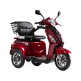 thumbnail image 3 of T4B LU-500W Trottinette Électrique de Mobilité Récréative pour l'Extérieur 48V20AH à Trois Vitesses, 14/22/32 Km/h - Rouge, 3 of 14