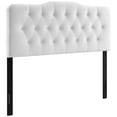 thumbnail image 1 of Modway Annabel Diamond Tufted Performance Velvet King Headboard in White, 1 of 2