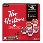 Tim Hortons Coupes de café à service unique, 30 Lot de variétés de tasses