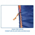 thumbnail image 2 of Ozark Trail 5C Rectangular Sleeping Bag, 75"(L) x33" (W), Temp Rating +41℉/+5℃, Polyester Outer,  Blue, 2 of 7