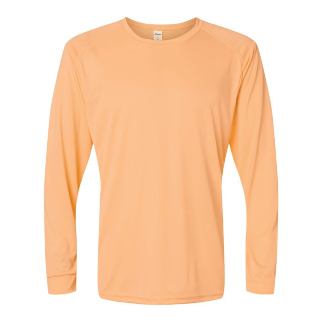 Paragon T-Shirt à Manches Longues de Performance Long Islander pour Hommes, 2TG, Corail