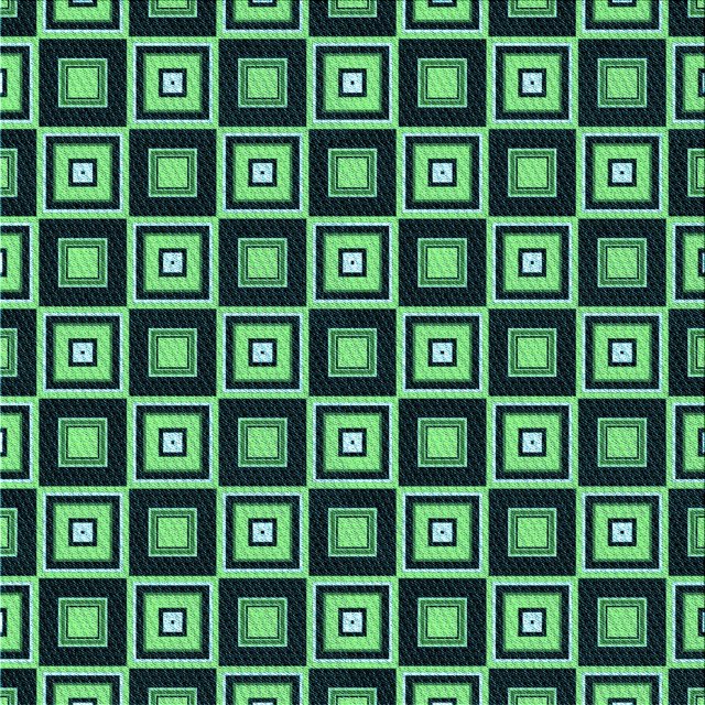 Ahgly Company Tapis d'Intérieur Lavable à la Machine, Carré, Transitionnel, Vert Sarcelle Profond, Tapis de Zone, 4 Pieds Carré