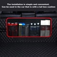 thumbnail image 4 of Labymos Car Trunk Organizers Back Seat Hanging Organizer Foldable Tidy Backseat Storage Bag Rear Seat, 4 of 7