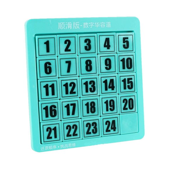 Digital Puzzles Toys Math Educational Toys Game for Training Puzzle toys Teaser Game Exercise 24 cubes green