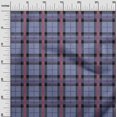 thumbnail image 2 of oneOone Silk Tabby Fabric Tartan Check Fabric Prints By Yard 42 Inch Wide, 2 of 4