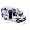 thumbnail image 3 of Modèle de Voiture de Police avec Lumière et Porte Ouvrable Véhicule de Simulation Musicale, 3 of 3