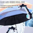 thumbnail image 4 of Fully Automatic Led Lighting Umbrella Three-folding Household Tools Rain Gear Supplies, 4 of 7