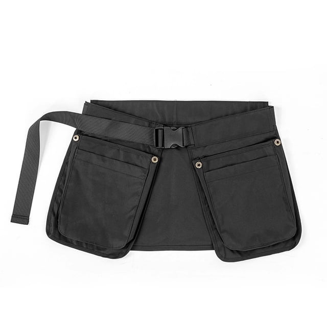 Aprons with Pockets,Apron with Pocket Outdoor Multi Functional Multi Pocket Zipper Waist Bag Sports Belt Apron Waist Cover Hanging Waist Storage Bag Apron with Pockets