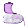thumbnail image 1 of Abbracc Snack Rotating Container Easy Clean Sealing Lunch Box for Veggie Kids Adults, 1 of 9