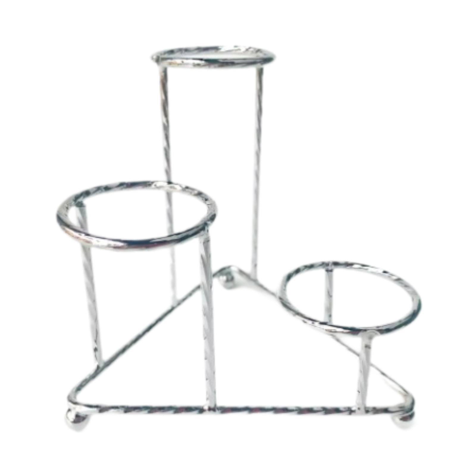veasfak Metal Sphere Display Stand Glass Ball Holder Photo Props Seat Sturdy Base Rack for Bookcase Bedroom Party Showcase Home Decor