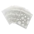 thumbnail image 2 of Christmas Treat Bag Simple Snowflake Pattern Cookie Bag Candy Treat Bag, 2 of 10