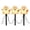 A, variant on Halloween Adorable Glowing Garden Ornament Light, Decorative Prop Desk Lamp for Bedroom, Cute Star Night Light for Kids Bedroom Outdoor Garden