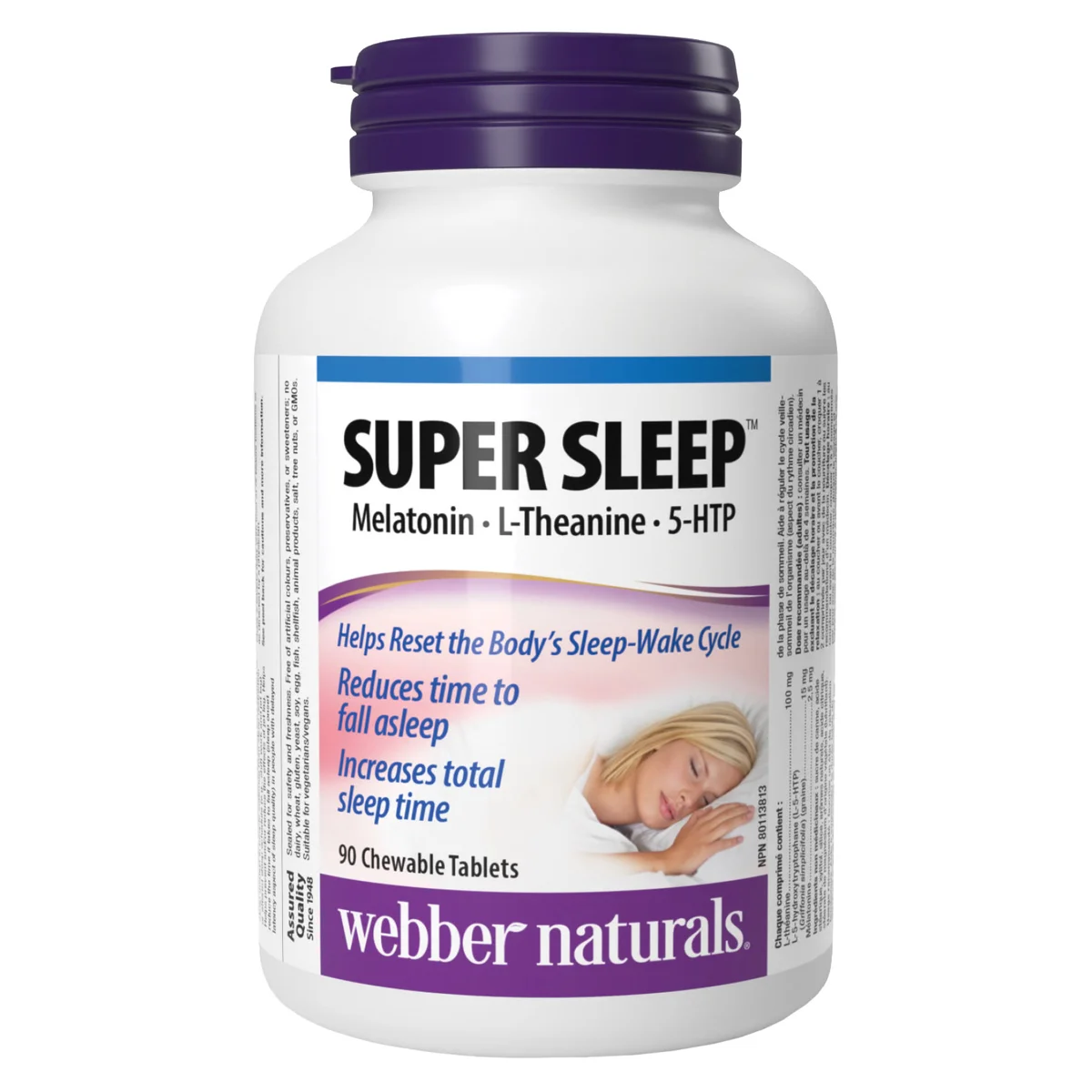webber naturals Super Sleep 90 Soft-Melt Tablets