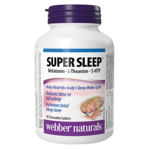 webber naturals Super Sleep 90 Soft-Melt Tablets