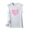 thumbnail image 5 of zanvin T-Shirts de Sensibilisation au Cancer du Sein pour Femmes – Mode Décontractée Femmes Sans Manches Imprimé Col Rond Blouses Hauts T-Shirt, 5 of 5