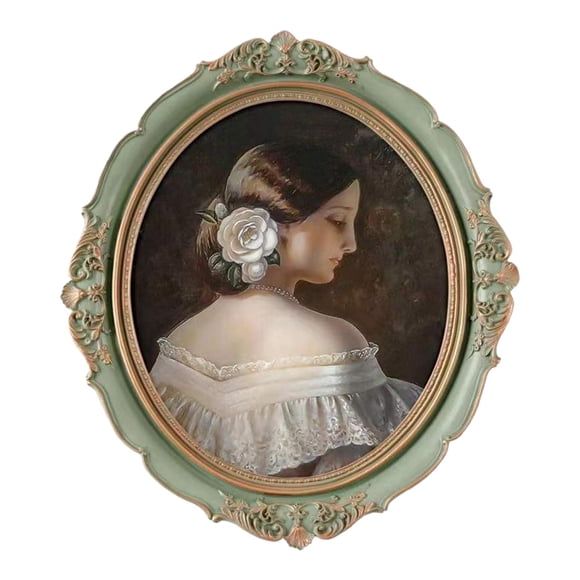 Old Fashioned que Photo Frame Tabletop and Wall Mounting with Glass Front for Multi Occasions Gift Decoration Elegant Photo Gallery Art