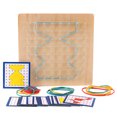 thumbnail image 1 of Shisuyan 1 Set Wooden Geoboard Pegboard Nail Board Geometric Shape Learning Tools, 1 of 8